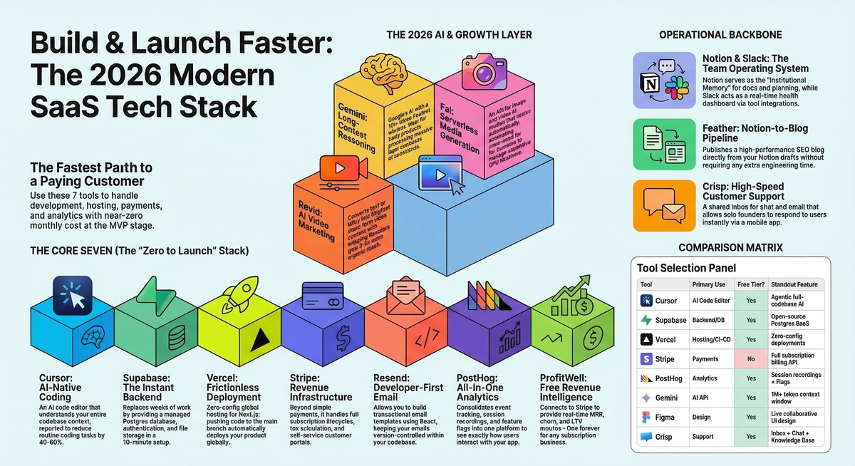 Best Tools to Build and Launch a SaaS Product Faster