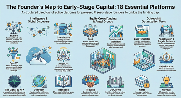 💰22 Platforms to Find Active Early-Stage Investors