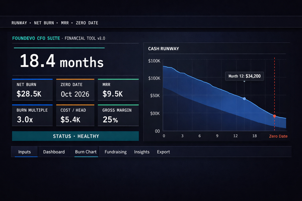 How Many Months Until Your Startup Runs Out of Money?